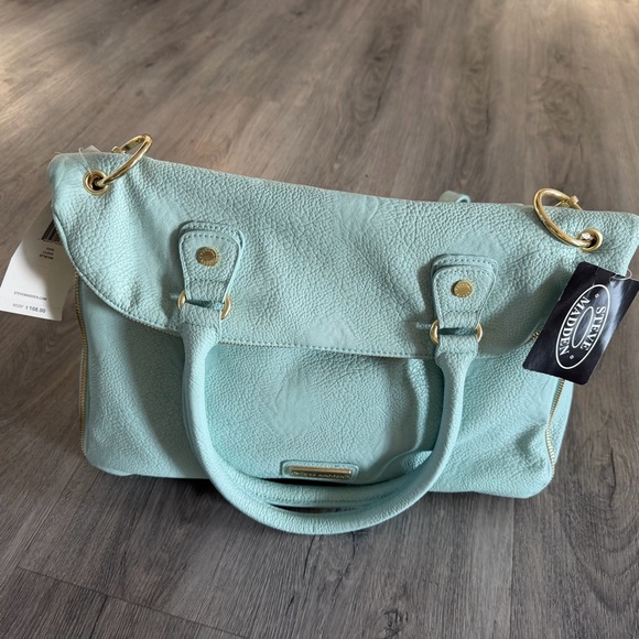 Steve Madden Light Blue Green Bag - Picture 2 of 5